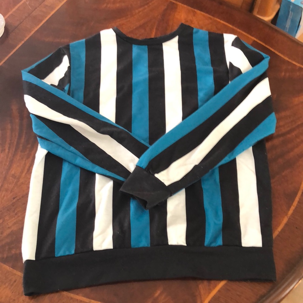 SHEIN Colorblock Stripe Sweater